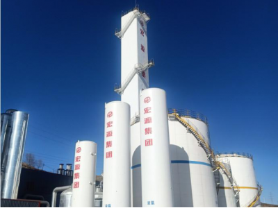 Qinghai Hongyuan Gas 8200 air separation project was put into operation